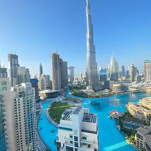 Апартаменты Durrani Homes - Luxury Living Besides Panoramic Fountain And Burj Khalifa View- Burj Khalifa Fireworks, Дубай